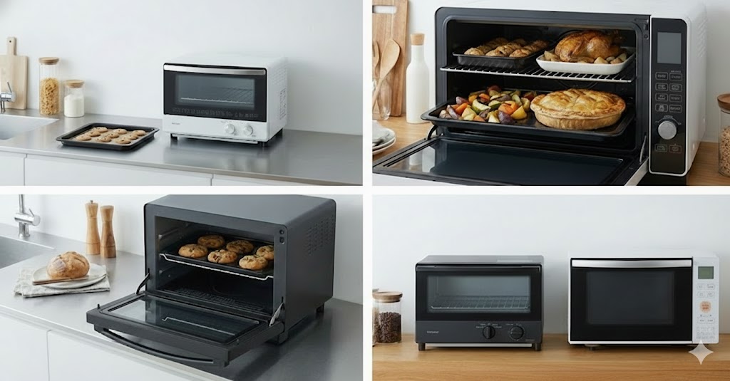 1人暮らし用やオーブンのみトースターとの併用を説明