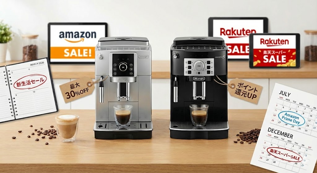 マグニフィカスタートとマグニフィカSスマートのセール情報を説明